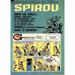 ABAO Bandes dessinées Spirou 1962/09/06 n°1273 (avec le mini-récit)