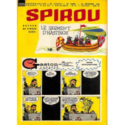 ABAO Bandes dessinées Spirou 1962/09/20 n°1275 (avec le mini-récit)