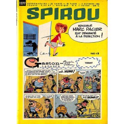 ABAO Bandes dessinées Spirou 1962/10/04 n°1277 (avec le mini-récit)