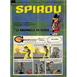 ABAO Bandes dessinées Spirou 1962/10/11 n°1278 (avec le mini-récit)