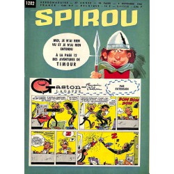 ABAO Bandes dessinées Spirou 1962/11/08 n°1282 (avec le mini-récit)