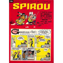ABAO Bandes dessinées Spirou 1962/11/22 n°1284 (avec le mini-récit)