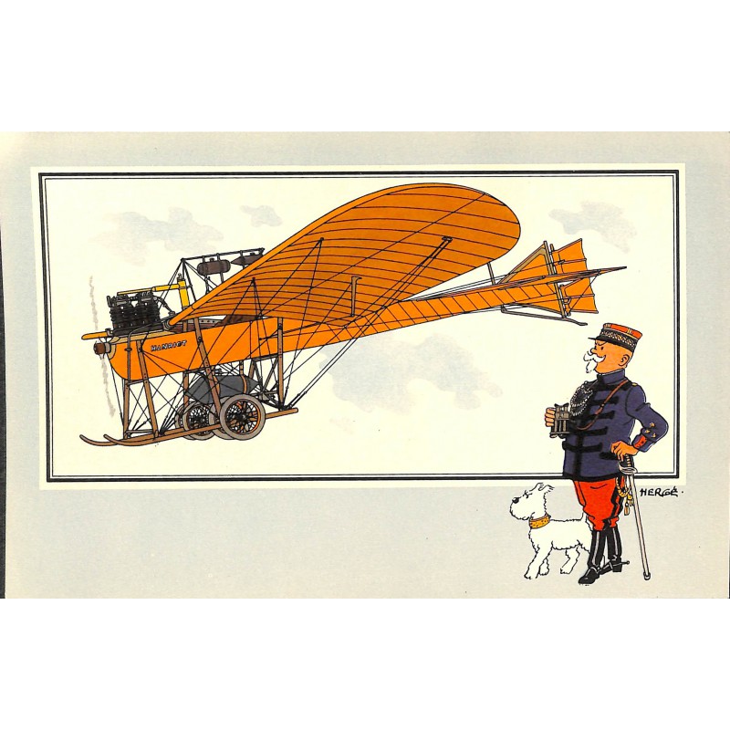 ABAO Bandes dessinées [Hergé] Tintin - Voir et Savoir : Aviation, album 1, série 4 chromo n°46