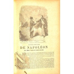 ABAO Biographies Saint-Hilaire (Emile Marco de) - Histoire populaire et anecdotique de Napoléon et de la grande armée.