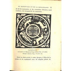 ABAO 1800-1899 Monceaux (Henri) - Les Carrelages historiés. 2 tomes.