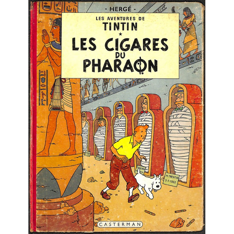ABAO Bandes dessinées Tintin 04 B15 EO coul. b.