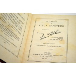 ABAO 1800-1899 Alquié de Rieupeyroux (Louise, dite Louise d'Alq) - Carnet du vieux docteur.