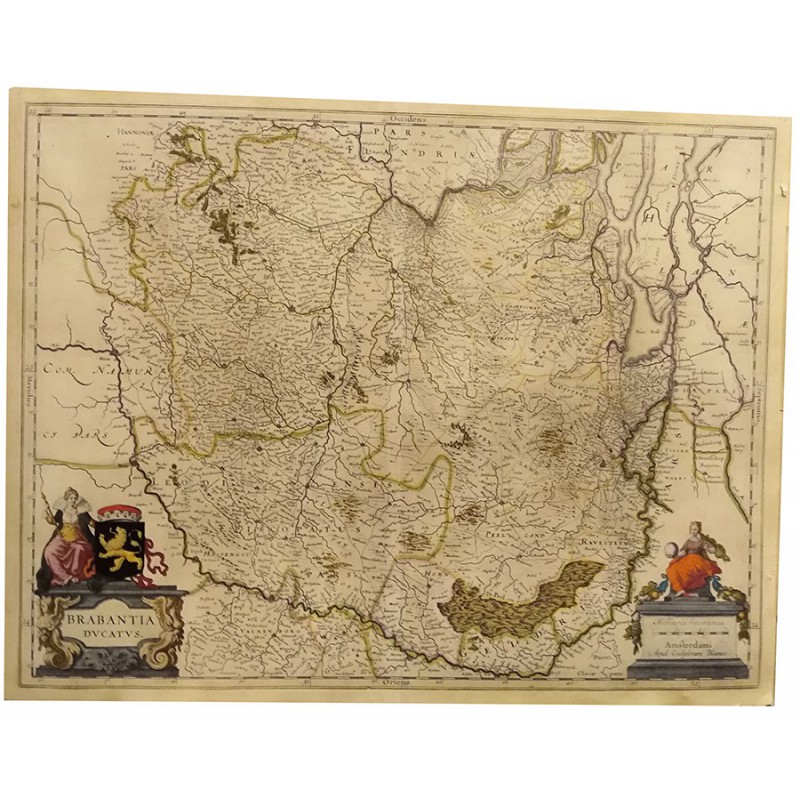ABAO Cartographie [Pays-Bas - Amsterdam] Blaeu (Johannes) - Milliaria Germanica. Amsterdami. 1645.