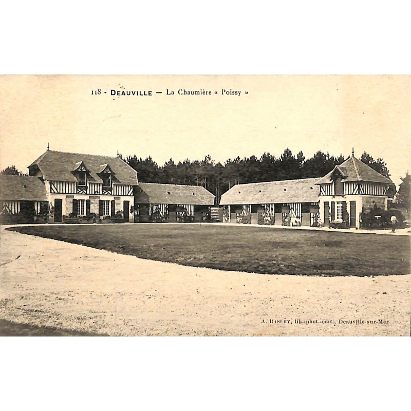 ABAO 14 - Calvados [14] Deauville - La Chaumière "Poissy".