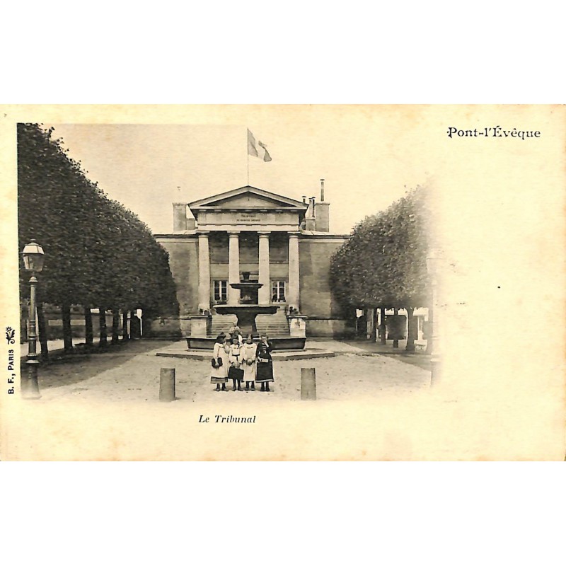 ABAO 14 - Calvados [14] Pont-l'Evêque - Le Tribunal.