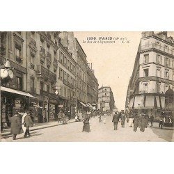 ABAO 75 - Paris [75] Paris 18 - La Rue de Clignancourt.