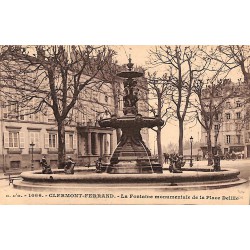 ABAO 63 - Puy-de-Dôme [63] Clermont-Ferrand - La Fontaine monumentale de la Place Delille.