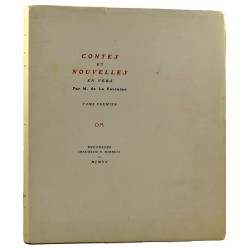 ABAO Littérature La Fontaine (Jean de) - Contes et Nouvelles en vers. 2 tomes.