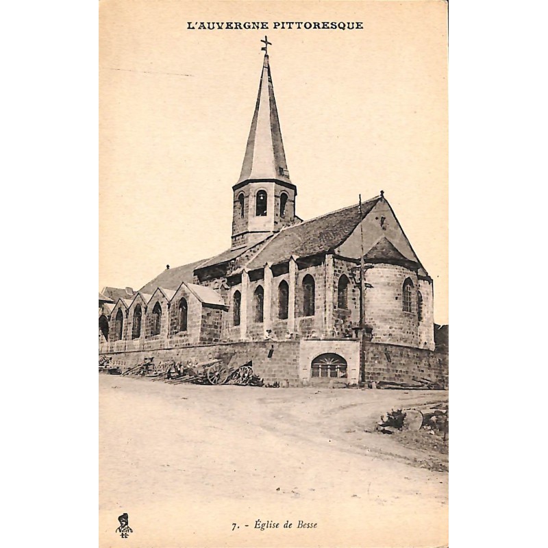 ABAO 63 - Puy-de-Dôme [63] Besse-et-Saint-Anastaise - Eglise de Besse.