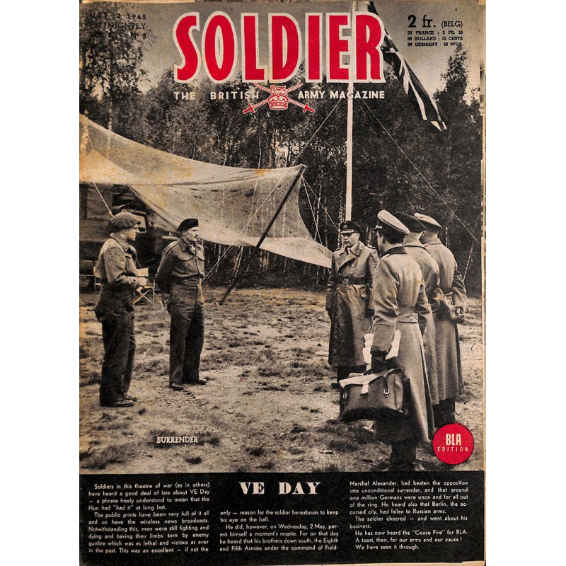 ABAO Soldier, the british army magazine SOLDIER the british army magazine 1945/05/12