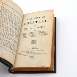 ABAO Arts du spectacle Harel (François-Antoine), Alhoy (Maurice), Jal (Auguste) - Dictionnaire théâtral.
