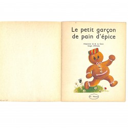 ABAO Enfantina Le Gwen (M.) - Le Petit garçon de pain d'épice. Illustrations d'Elfrieda.