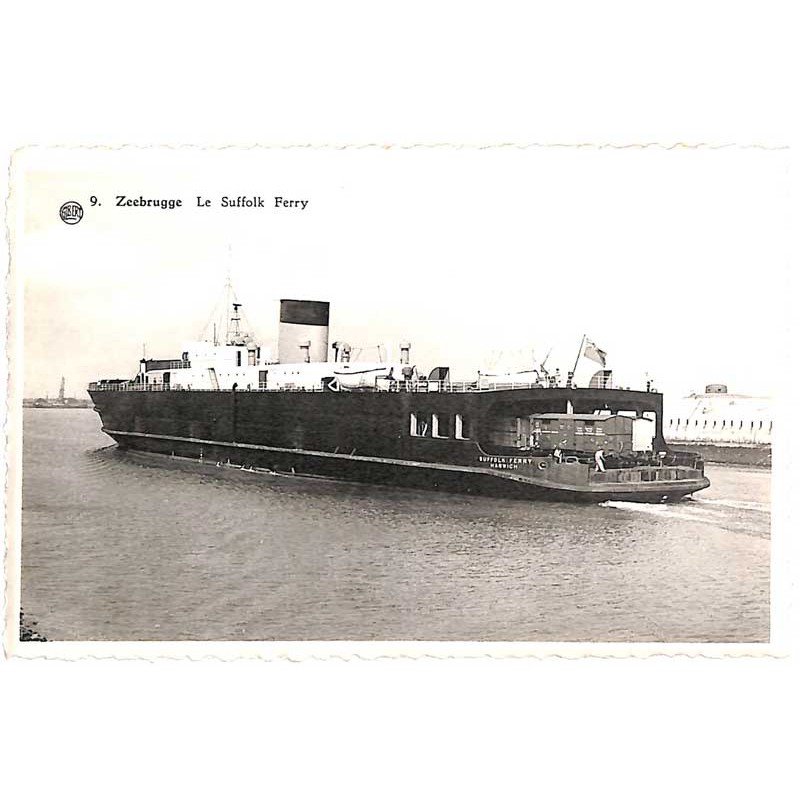 ABAO Flandre occidentale Zeebruges - Le Suffolk Ferry.