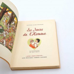 ABAO Curiosa Besançon (Dr Julien) - Les Jours de l'homme. Illustrations de Jean Dratz.