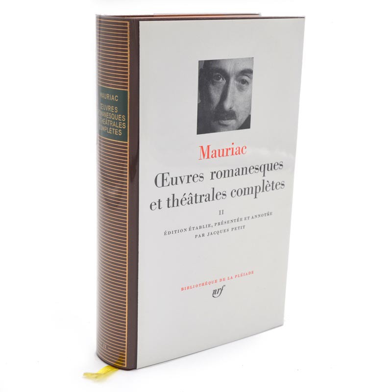 ABAO La Pléiade Mauriac (François) - Œuvres romanesques et théâtrales complètes II.