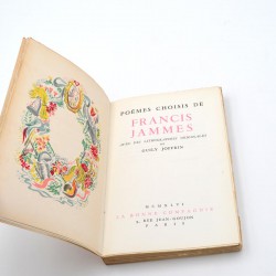 ABAO Livres illustrés Jammes (Francis) - Poèmes choisis. Illustrations de Guily Joffrin.