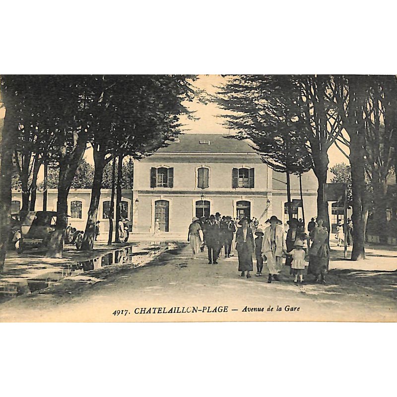 ABAO 17 - Charente-Maritime [17] Chatelaillon-Plage - Avenue de la gare.