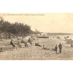 ABAO 17 - Charente-Maritime [17] Royan (Environs) - Square et Plage de St-George.