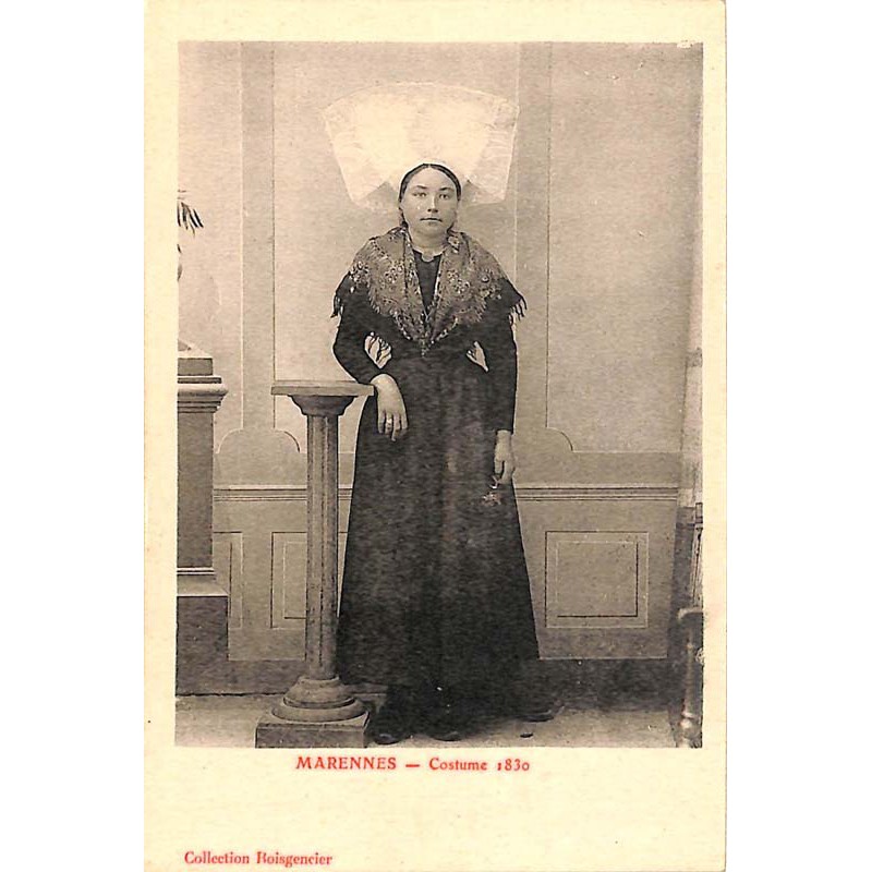 ABAO 17 - Charente-Maritime [17] Marennes - Costume 1830.