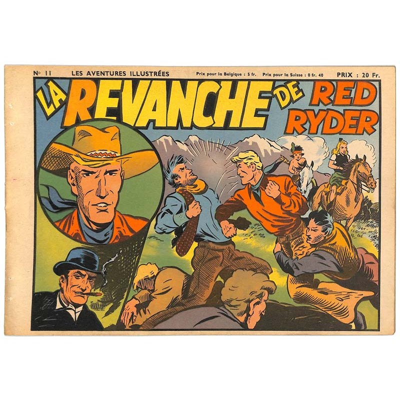 ABAO Bandes dessinées Les Aventures illustrées 11 - Red Ryder