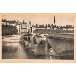 ABAO 69 - Rhône [69] Lyon - Les ponts meurtris. Pont du Change.
