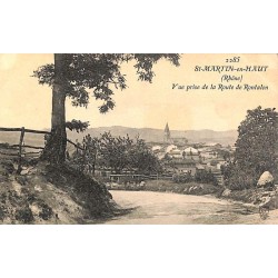 ABAO 69 - Rhône [69] Saint-Martin-en-Haut - Vue prise de la Route de Rontalon.