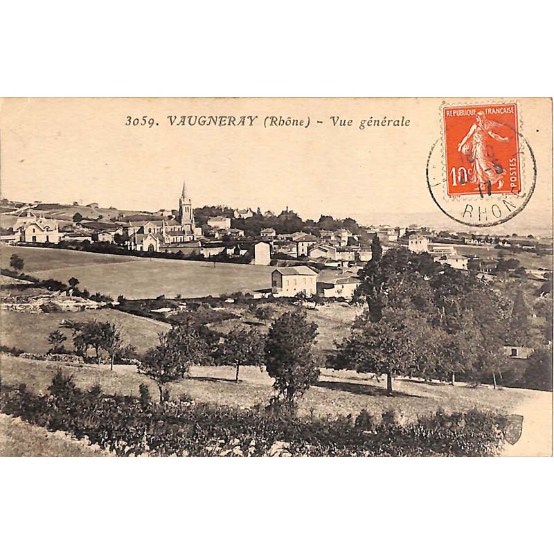ABAO 69 - Rhône [69] Vaugneray - Vue générale.