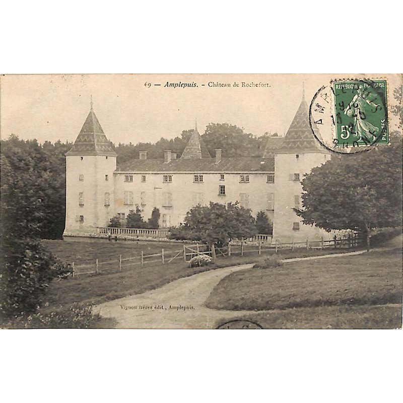 ABAO 69 - Rhône [69] Amplepuis - Château de Rochefort.