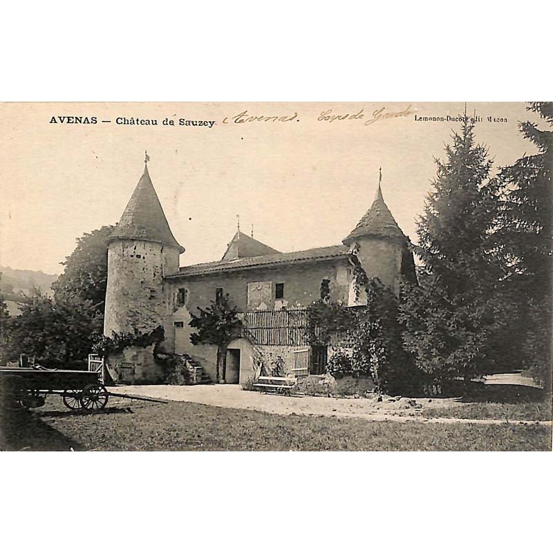 ABAO 69 - Rhône [69] Avenas - Château de Sauzey.
