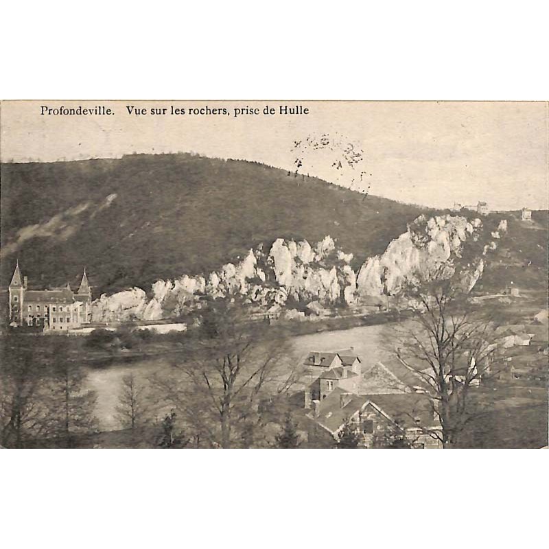 ABAO Namur Profondeville - Vue sur les rochers, prise de Hulle.