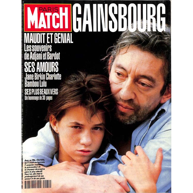 ABAO Journaux et périodiques Paris-Match 2181 14/03/1991