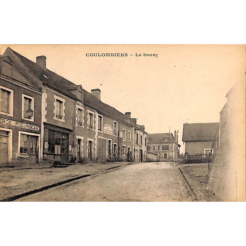 ABAO 72 - Sarthe [72] Coulombiers - Le Bourg.