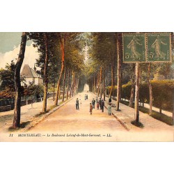 ABAO 77 - Seine-et-Marne [77] Montereau - Le Boulevard Leboeuf-de-Mont-Germont.