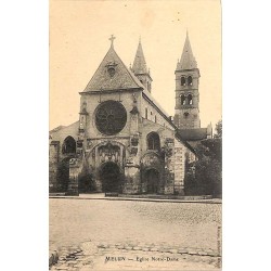ABAO 77 - Seine-et-Marne [77] Melun - Eglise Notre-Dame.