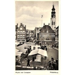 ABAO Pays-Bas Middelburg - Markt met Langejan.