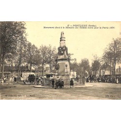 ABAO 72 - Sarthe [72] Pontlieue - Monument élevé à la Mémoire des Soldats morts pour la Patrie.