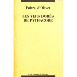ABAO Romans Fabre d'Olivet (Antoine) - Les Vers dorés de Pythagore.