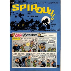 ABAO Fascicules Spirou 1961/12/21 n°1236 (avec le mini-récit)