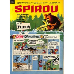 ABAO Fascicules Spirou 1961/11/16 n°1231 (avec le mini-récit)