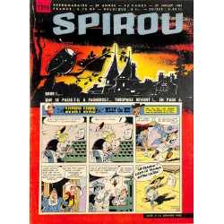 ABAO Fascicules Spirou 1961/07/27 n°1215 (avec le mini-récit)