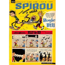 ABAO Fascicules Spirou 1961/07/13 n°1213 (avec le mini-récit)