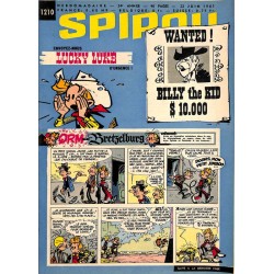 ABAO Fascicules Spirou 1961/06/22 n°1210 (avec le mini-récit)