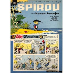 ABAO Fascicules Spirou 1961/06/15 n°1209 (avec le mini-récit)