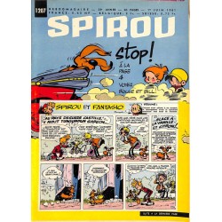 ABAO Fascicules Spirou 1961/06/01 n°1207 (avec le mini-récit)