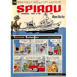 ABAO Fascicules Spirou 1961/03/16 n°1196 (avec le mini-récit)